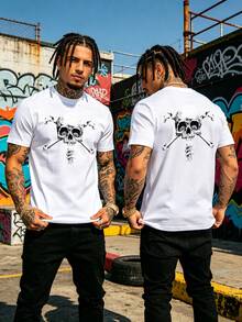 T-shirt unisexe 107% coton pur, idéal pour le trajet quotidien, le bureau et le port décontracté - Blanc - Voir 1