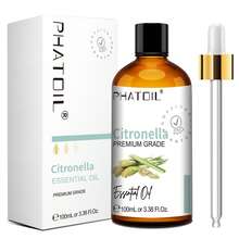 100ml Essential Oils ,PHATOIL Premium Essential Oil For Skin Care,Diffusers Humidifier Massage DIY Candle Aromatherapy Massage Bath, Vanilla, Eucalyptus, Peppermint, Ylang Ylang, Bergamot, Tea Tree 3.38fl.Oz - Multi Scents - View 17
