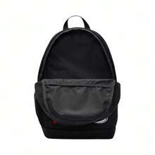 Nike Casual, Large-Capacity, Multi-Functional Zippered Fabric Backpack/Backpack, Regular Style, Unisex, Couple Style, Black And Red. - Black - View 6