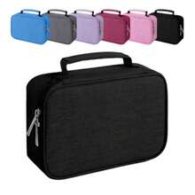 Estuche para Lápices de Gran Capacidad 72 ranuras Multifuncional Bolígrafos de gran capacidad Porta fundas con 2 fundas extraíbles Portátil Estuche para Lápices de Multifuncional - negro - Ver 1