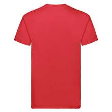 Fruit Of The Loom Mens Super Premium T-Shirt - Red - View 2