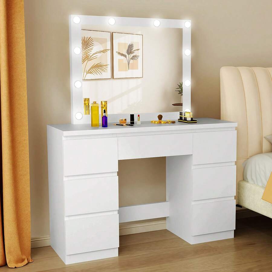 OYAJIA Vanities & Vanity Benches - EU F Type Plug(220-240V) - View 1
