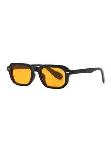 1PC/2PCS Women's Sunglasses New Style Personalized Retro Premium Texture Casual Street Style Outdoor Sun Protection Commute Outfit Beach Vacation Outfit Versatile Essential - Multicolor - View 2
