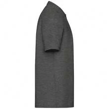 Fruit Of The Loom Mens Pique Polo Shirt - Dark Heather - View 3