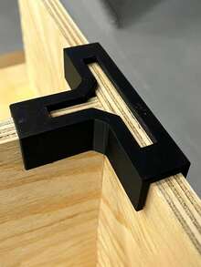 1/2pcs T-Shaped Wooden Board Connecting Angle Bracket, Thickened, 90-Degree Right Angle Fixing, Solid Wood Furniture Reinforcement Additions, Easy To Install And Loosen-Proof - Multicolor - View 3