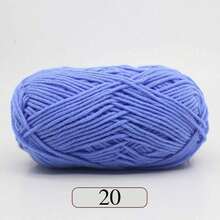 EDCUEBE7 1/3pcs/150g 5股混色米白色壓克力毛線，中粗米白色毛線 - 適合手工編織、手工織布、DIY手工藝、編織和鉤針，柔軟且多功能，適用於DIY鉤針和編織包 - 5股50G毛線 - 查看 144
