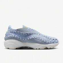 Zapatillas casuales Nike Air Footscape Woven para mujer - Cómodas, versátiles, elegantes, de caña baja, color azul. - Azul - Ver 3