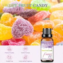 10ml/0.33fl.Oz EUQEE 香水精油 持久留香 白麝香、椰子 & 香草、嬰兒爽身粉、清新亞麻、黑蘭花、龍血、小蒼蘭、丁香、香草麝香、琥珀浪漫、甜果糖、橙花、杏仁 & 香草 - 多樣化香型 - 查看 2
