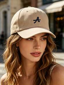 Letter Graphic Baseball Cap Casual - Multicolor - View 9