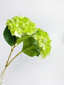 1/2/4 Stück künstliche Hortensienblütenstrauß DIY Geburtstagsfeier Dekoration, Hochzeitskorb, Brautstrauß, Heimdekoration, Restaurant, Schlafzimmer, Fensterbank Dekoration, Vasendekoration, Valentinstag, Neujahrsdekoration, Outdoor Garten Eröffnungssaison, Valentinstagsgeschenk, Abschlussgeschenk - Grün - Übersicht 5