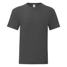 Fruit Of The Loom Mens Iconic T-Shirt - Light Graphite Grey - View 1