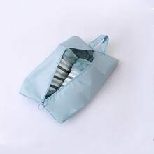 2/6 piezas Bolsas portátiles con cremallera para almacenamiento de zapatos, Bolsas de zapatos impermeables portátiles para viajes, Organizador de zapatos deportivos a prueba de polvo, Bolsa de zapatos para viajes, Organizador de zapatos para equipaje, Funda de zapatos para equipaje de viaje de negocios, Bolsa portátil de almacenamiento de zapatos deportivos para gimnasio, Unisex - Multicolor - Ver 6