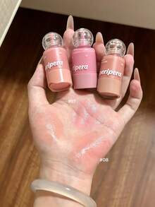 PERIPERA 持久水润腮红液，全天保湿，丝绒般柔滑质地，自然可爱珠光，轻盈易推开，持久显色，打造柔焦自然光泽，提亮肤色，韩国彩妆，节日礼物，母亲节礼物，9克/0.32盎司 - 08 - 查看 5