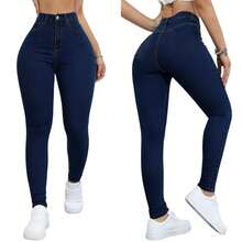Women Pants - Royal Blue - View 3