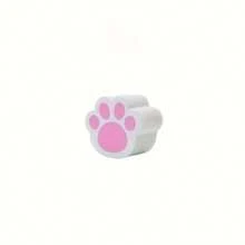 1Pc Cat Paw Cleaning Sponge, Streak-Free Reusable Scrubber For Glass, Mirrors, Bathroom & Kitchen, Non-Scratch Ergonomic Grip, Multi-Surface Stain Remover For Shower Doors/ Tiles - 1pc - View 7