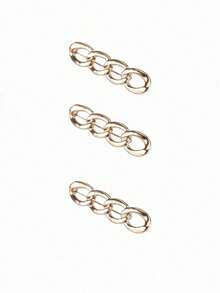 1/3 PiecesDetachable Alloy Waist Chain Brooch, Women's Shaping Belt, High-Quality Decorative Accessory, Suitable For Any Style, Applicable To Dresses, Sweaters, T-Shirts, Shirts, And Jeans - Multicolor - View 16