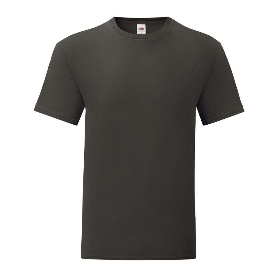 Fruit Of The Loom Mens Iconic 150 T-Shirt - 輕質石墨 - 查看 1