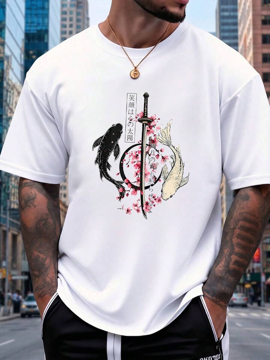 Men T-Shirts - White - View 1