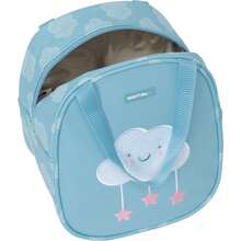 Safta | Sac thermique préscolaire Éléphant Organisateur enfant avec intérieur en aluminium isolé, Poignée supérieure, Fermeture éclair résistante - Nuage - Voir 5