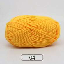 EDCUEBE7 1/3pcs/150g 5股混色米白色壓克力毛線，中粗米白色毛線 - 適合手工編織、手工織布、DIY手工藝、編織和鉤針，柔軟且多功能，適用於DIY鉤針和編織包 - 5股50G毛線 - 查看 132