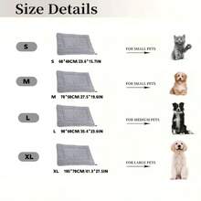 1PC Tapete Universal para Animais de Estimação em Fleece Espesso ...