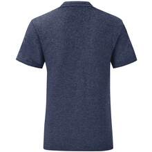 Fruit Of The Loom Mens Iconic T-Shirt - Heather Navy - View 2