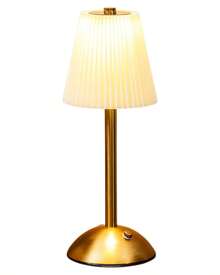 Cordless Table Lamp,Fabric Shade Table Lamps Rechargeable Operated Table Lamp With 3 Color Stepless Dimming & 3 Lighting Modes Touch Control Bedside Lamps - 1PC - View 12