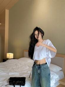 Women Tops - White - View 2