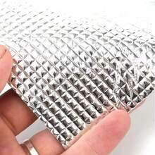 Double-Layer Suction Cup Aluminum Foil Window Insulation Cotton, No Need To Drill Holes, Keeps Warm, Waterproof, Soundproof, And Cold-Resistant. Easy To Cut And Install, Suitable For Home Windows, Protects Privacy. - Silver - View 6