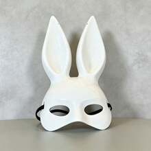 Sexy Rabbit Mask, Cute Rabbit Costume Mask, Black And White Colors Available, Suitable For Men And Women, Essential For Halloween Or Carnival Costumes - Multicolor - View 8