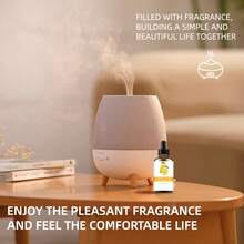 NIVAVIN 30ml/60ml/100ml Lemon Essential Oil, Pure Plant Extract, Refreshing And Invigorating, Air Freshening, Long-Lasting Fragrance, Suitable For Office, Home And Other Scenarios, Use With Aroma Diffuser - NIVAVIN Lemon - View 10
