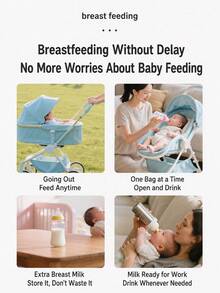 30pcs/60pcs/100pcs Baby Breast Milk Storage Bags Snack Bags Candy Bags, Leak-Proof Zipper Seal, Dual Scale, Cartoon Design - Multicolor - View 8