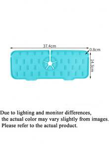 10/3/2/1pc Modern Faucet Silicone Draining Mat Easy Clean Counter Organizer For Professionals Colorful Protective Splashing Mat For Apartment Hotel Kitchen Sink Organizers Kitchen Accessories Draining Mats Sink Supplies - Multiple Styles - View 12