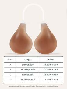 1 buah Bra Pengangkat Tak Terlihat Leher Halter Cokelat, Bra Tak Terlihat Anti Selip untuk Dada Kecil, Bra Tanpa Tali dan Tanpa Punggung, Cocok untuk Gaun, Pakaian Renang, Bikini, Bra Silikon Pengangkat Tak Terlihat Baru dengan Tali, Memperindah Belahan Dada - cokelat kopi - View 3