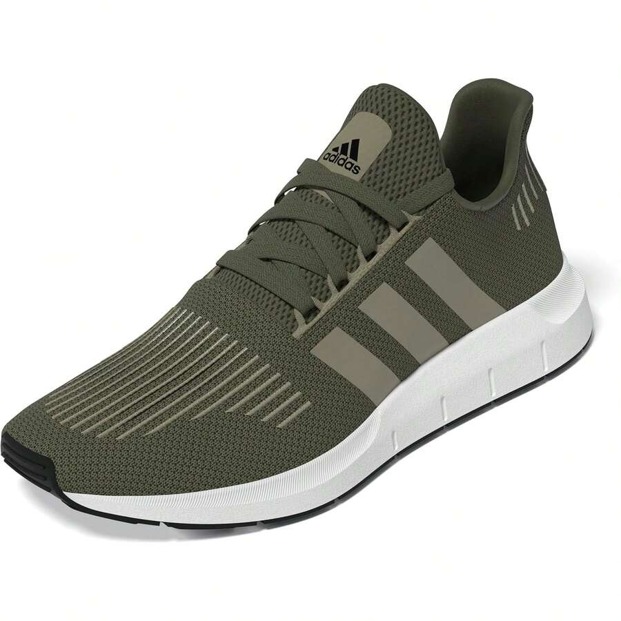 Adidas Swift Run 1.0 Variante 2 para hombres - Olive Strata/Blanch Cargo/White - Ver 1