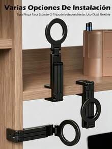 Universal Magnetic Tripod Mount For IPhone 12-17 Series | Sturdy Tablet Stand With 360° Rotation And 2-In-1 Desktop And Laptop Modes - one-size - View 7