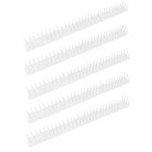5 pièces Pics anti-oiseaux Barrière répulsive pour chats et oiseaux Fenêtre Clôture Balcon Jardinage extérieur Fournitures de lutte contre les nuisibles - A - Voir 13
