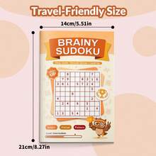 Children's Sudoku Educational Workbook, Suitable For Daily Learning, Math Practice, Concentration Training And Number Ability Improvement. Back To School - Multicolor - View 4