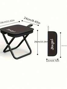 Customizable Folding Travel Chair, Fishing Folding Chair, Sturdy And Durable Seat, Perfect For Camping, Fishing And Outdoor Use, Stable And No Wobble, Camping Chair, Portable Design, Camping Gear, Portable Seat, Space-Saving Furniture, Lightweight Structure, Outdoor Adventure Enthusiasts - Multicolor - View 10