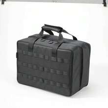 CAMPINGMOON 1pc Black Large Capacity Outdoor Camping Storage Bag IGT Modular Table Organizer BK-46 - Black - View 4