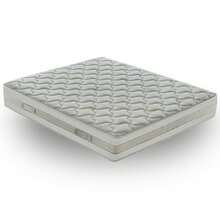 MATERASSIEDOGHE Memory Foam Mattress - 5cm Memory Foam - 25cm High - Refreshing Aloe Gel Cover - Orthopedic - White - View 3