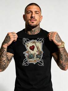 T-shirts för män - Svart - Visa 1