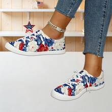 Blue, White and Red