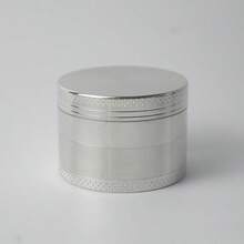 Precision Polished Black Metal Spice Grinder, 4-Layer Fine Teeth Manual Crusher, Essential Hand-Rolling Tool And Smoking Accessory - View 13
