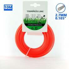 Belifou Carretel Automático Carga Fácil Para Roçadeira Toyama Kawashima Vulcan Garthen Com Fio Nylon 2,7mm 10m - 2,7 mm 10 m corda - Visão 2