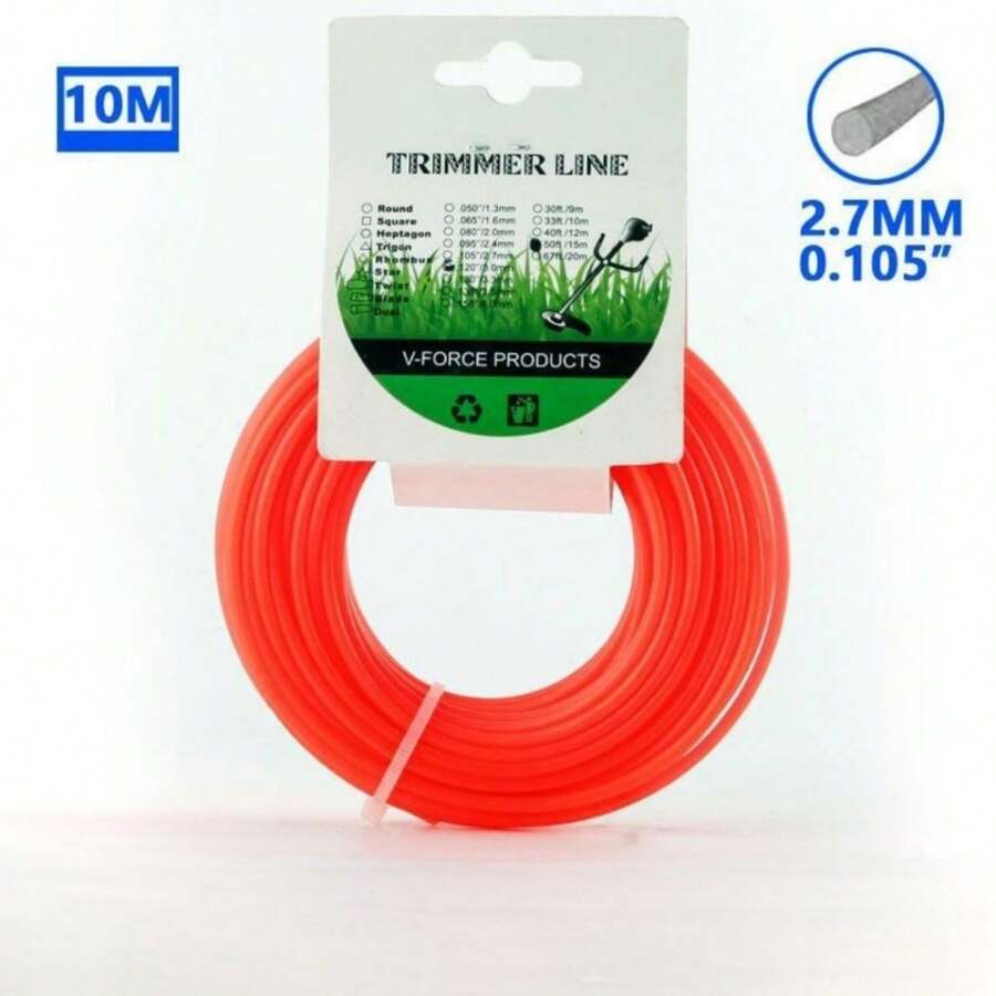 Belifou Carretel Automático Carga Fácil Para Roçadeira Toyama Kawashima Vulcan Garthen Com Fio Nylon 2,7mm 10m