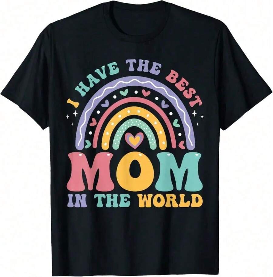 T Shirt For WomenI Love My Mommy Rawr Dinosaur Mothers Day Shirts Toddler Boy T-Shirt Graphic T Shirt Women - Black - View 1