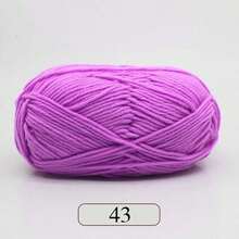 EDCUEBE7 1/3pcs/150g 5股混色米白色壓克力毛線，中粗米白色毛線 - 適合手工編織、手工織布、DIY手工藝、編織和鉤針，柔軟且多功能，適用於DIY鉤針和編織包 - 5股50G毛線 - 查看 131