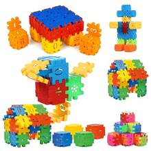 65pcs/120pcs Building Blocks Set, Numbered Puzzle Blocks Combination, Classic Early Education Toy For Children, Multiple Colors, With Shape Diagrams, Perfect For Family Parent-Child Interaction, Birthday Gift And Holiday Small Gift, Suitable For Children 3 Years And Above, Non-Electric - Multicolor - View 1