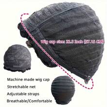 Pixie Cut Wig Curly Wig 100% Human Hair Wig Women's Short Hair Wig Fluffy Shape With Bangs Mechanical Manufacturing 8 Inches Suitable For All People - Natural Black - 查看 5